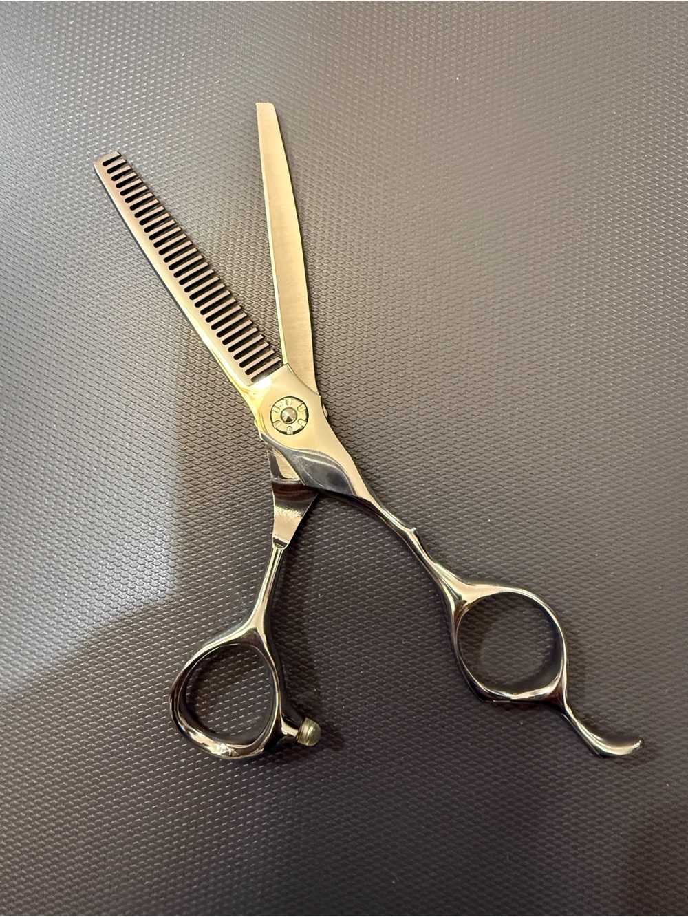 Professional Silver Hair Thinning Scissors